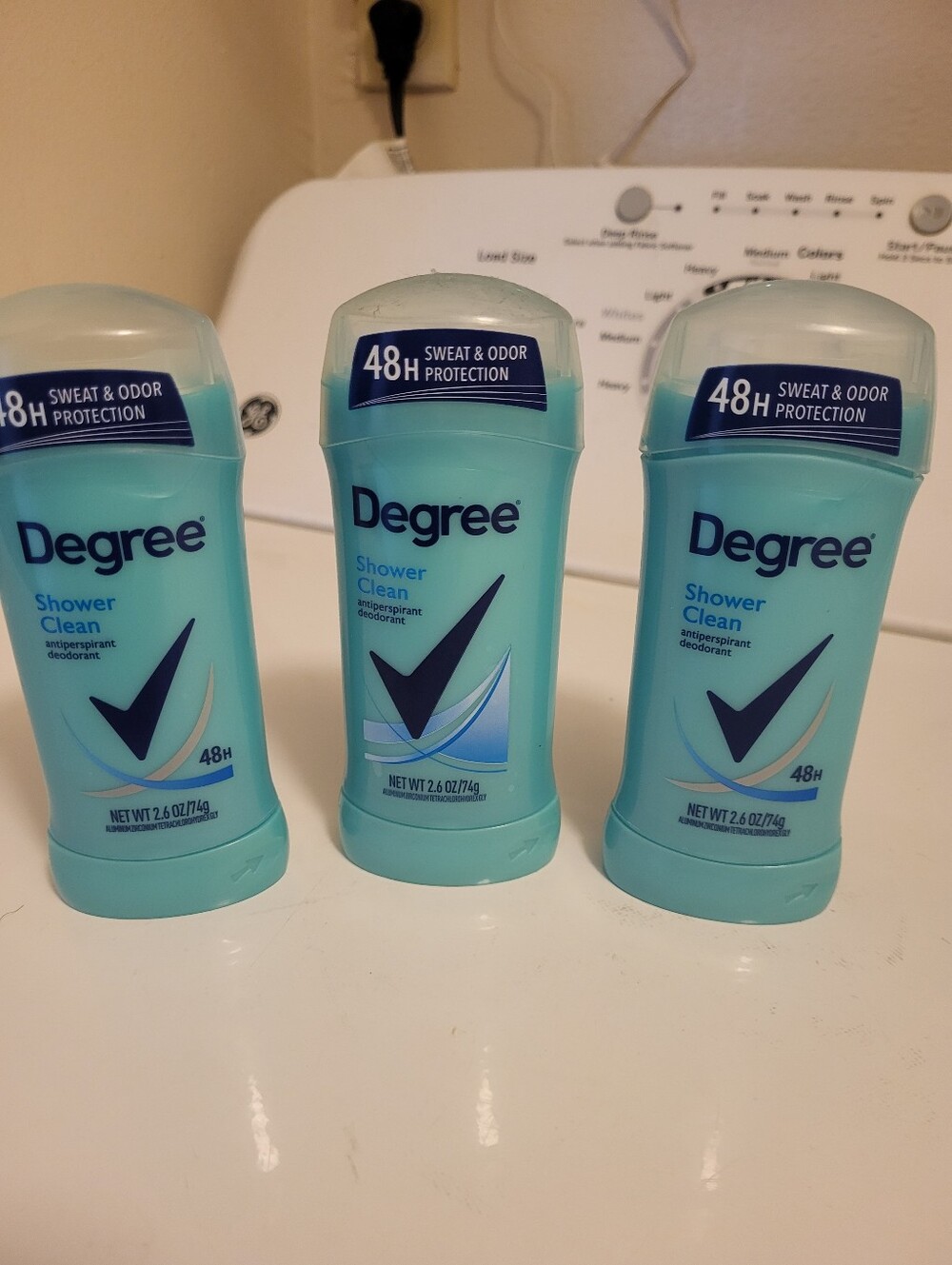 Degree Shower Clean Antiperspirant Deodorant - (3 Pack)